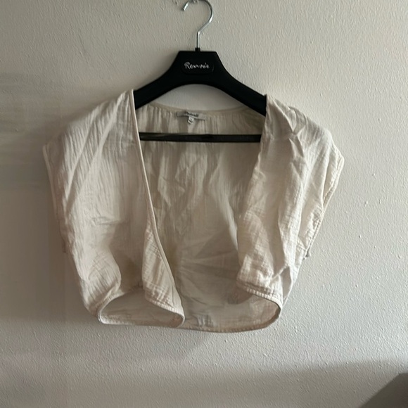Madewell Tops - Madewell tie front shirt
